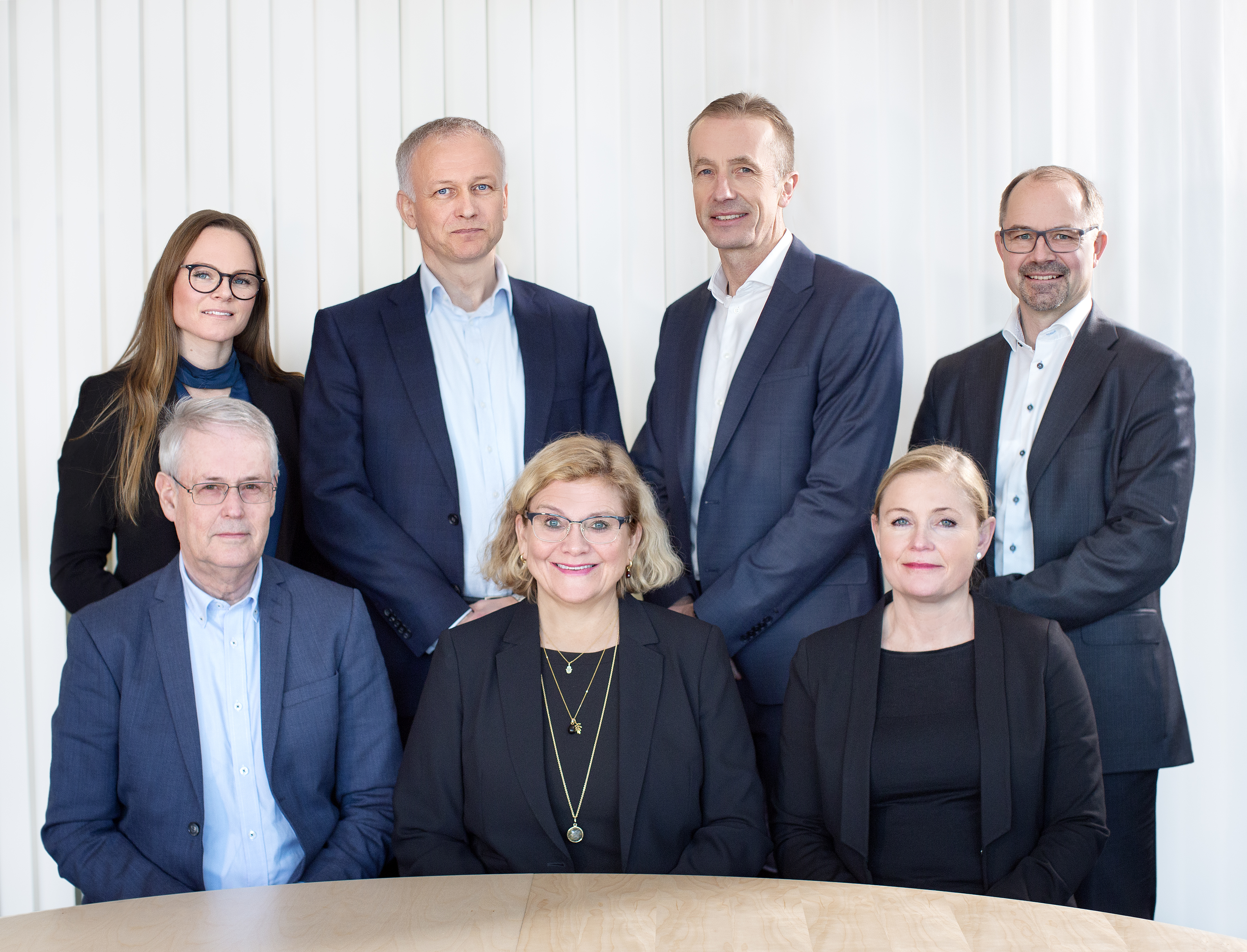 Management of Petoro. Photo: Elisabeth Tønnessen