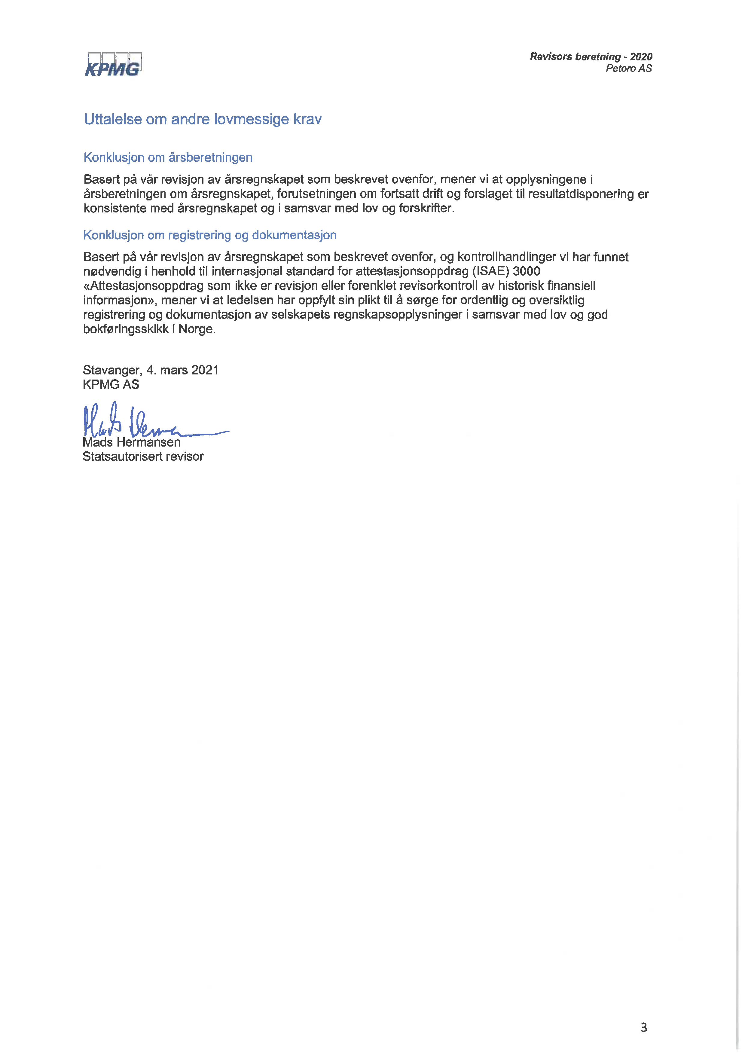 Signert-revisjonsberetning-Petoro-2020-3