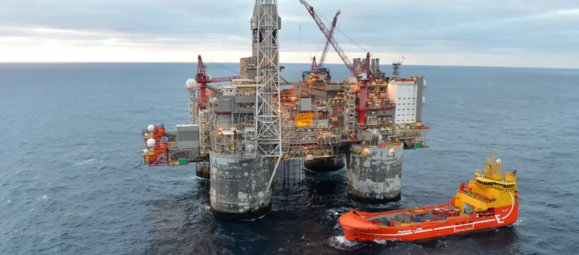 Heidrun. Foto: Harald Pettersen, Equinor