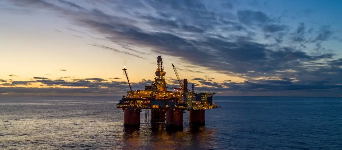 Snorre A-plattformen i Nordsjøen. (Foto: Bo B Randulff - Even Kleppa - Woldcam / Equinor ASA)