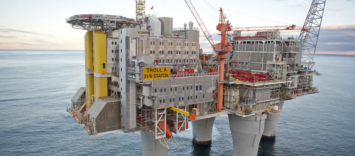 Troll A. Photo: Øyvind Hagen, Statoil