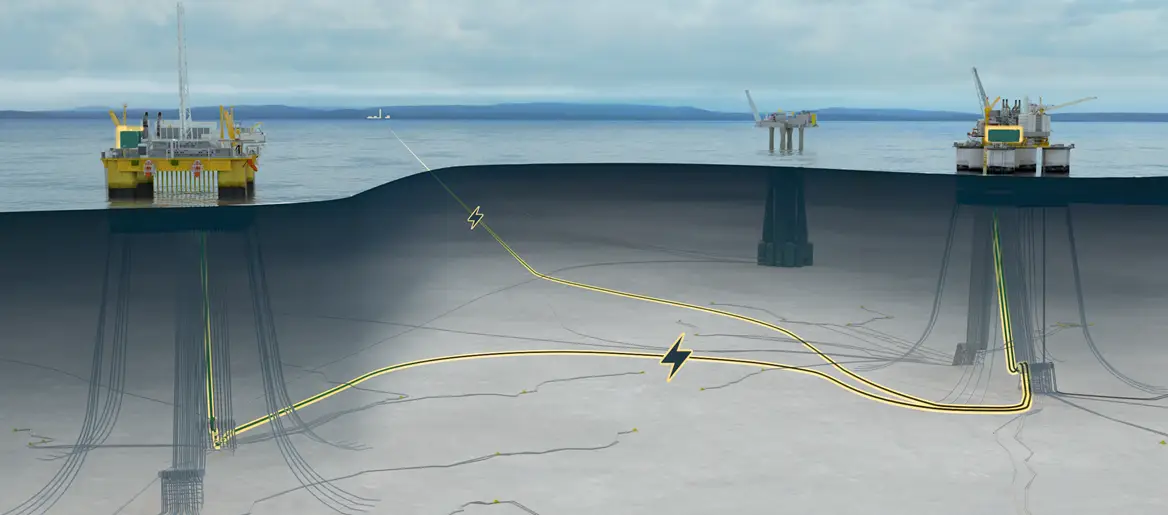 Troll Vest. Illustration: Equinor