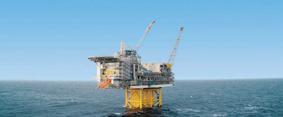 IN PRODUCTION: The Ivar Aasen platform in the summer of 2016. Photo: Det norske