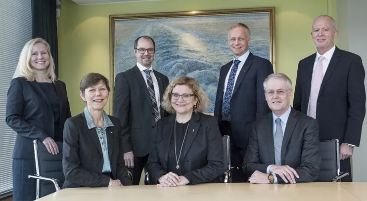 Ledelsen i Petoro. Foto: Kjetil Alsvik