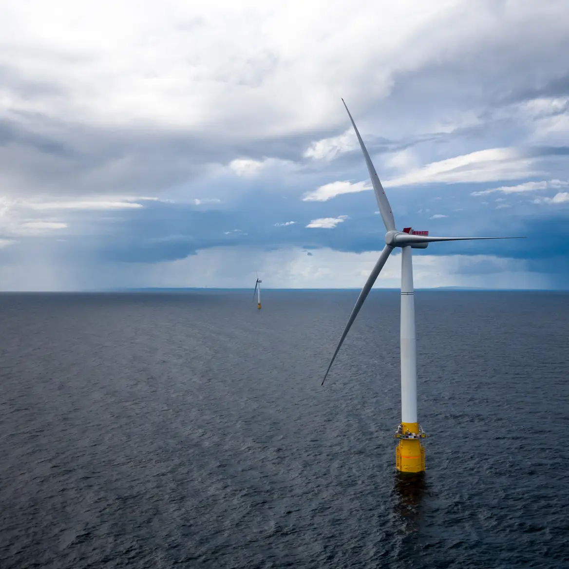 Hywind Tampen floating wind farm  Illustration: Equinor