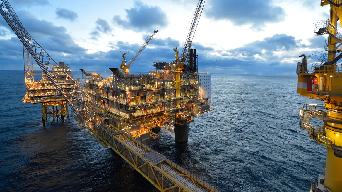 Oseberg Field Centre. Photo: Harald Pettersen, Equinor Oseberg Field Centre. Foto: Harald Pettersen, Equinor
