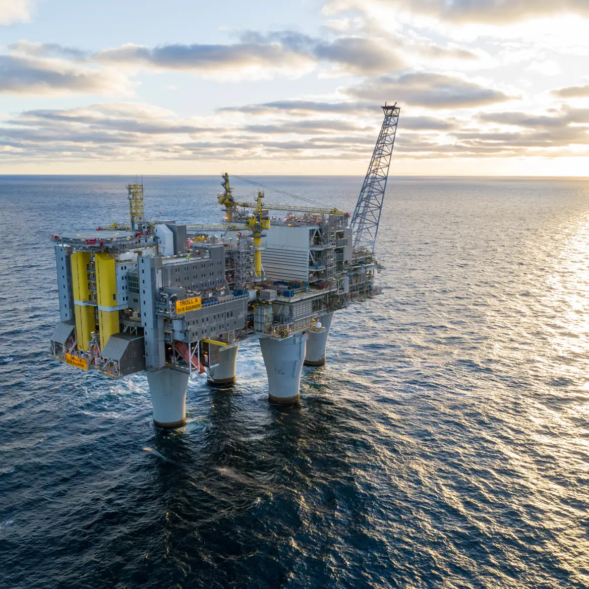 Troll A. Foto: Øyvind Granås/Even Kleppa - Woldcam/©Equinor