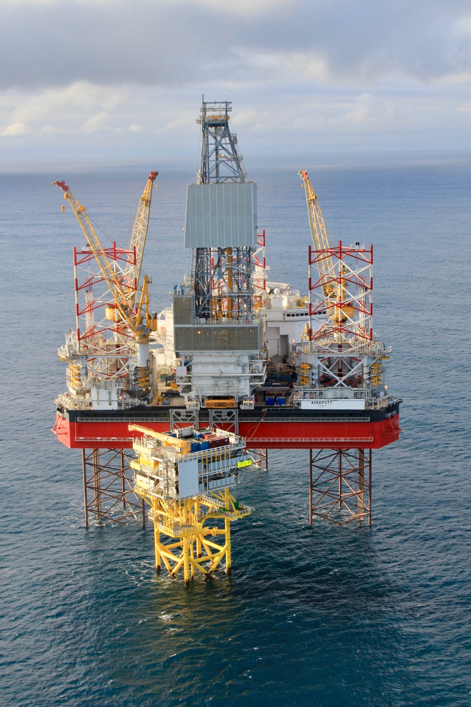 Askepott Oseberg Vestflanken 2 - Februar 2018 Foto: Erlend Hatteberg / CHC Helikopter Service